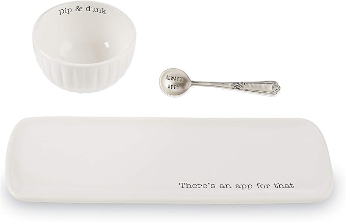 Mud Pie App for that Serving, 3 Piece Set