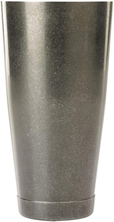 Barfly Cocktail Tin, Large 28 oz (828 ml), Vintage Black