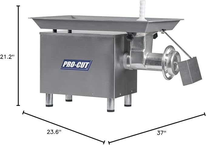 PRO-CUT KG-32 Meat Grinder 3 HP 220V 3 Phase