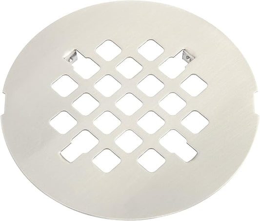 Artiwell 4-1/4” OD Snap-in Shower Drain Cover, Round Shower Drain Strainer Grid, Replacement Cover, Designed for Long-Lasting