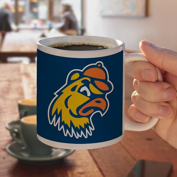 Trinity College Primary Logo Ceramic Coffee Mug, Novelty Gift Mugs for Coffee, Tea and Hot Drinks, 11oz, White