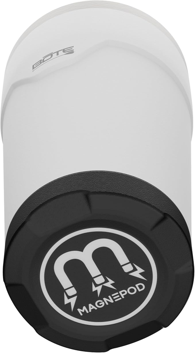 BOTE MagnePod Drinkware Insulated Drink Tumbler includes Lid with Straw Magnetically attaches to Compatible SUPs Kayaks Floats Hangouts 20 oz Multiple Colors