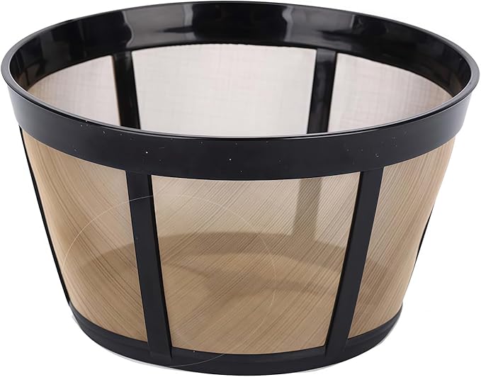 Blisshour Reusable Coffee Filter, Fits BUNN Coffee Maker and Brewer Replaces your Coffee Filter 8 10 12 Cup Basket and Permanent Coffee Filter (2PCS)