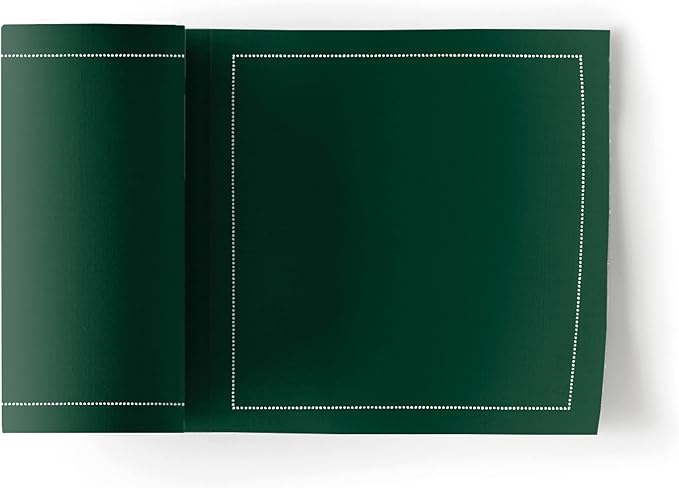 Cotton Cocktail Napkin - 4.3 x 4.3 in - 50 units per roll - English Green