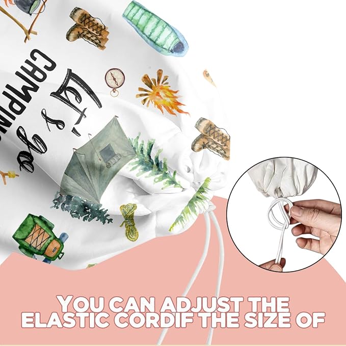 Camping Plastic Bag Holder, Wall Mount Grocery Bag Holder for Plastic Storage bag, Camper Accessories for Inside Storage Organizer Reusable Grocery Bags, Pull Rope Free Adjustment, Gifts for Women Mom