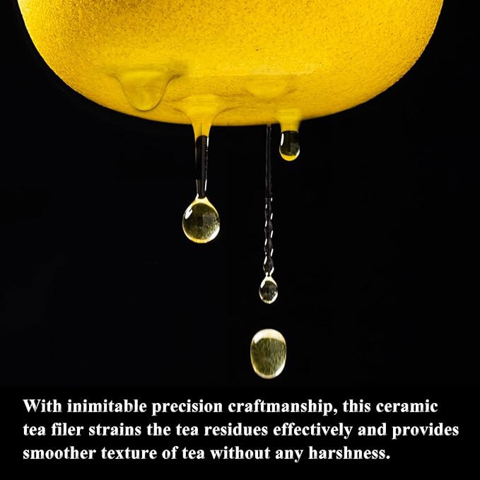 Heatproof Glass Teapot 13.5 fl (400 ml) with Removable Ceramic Infuser strainer Ha-Pot Made in Japan (Green)