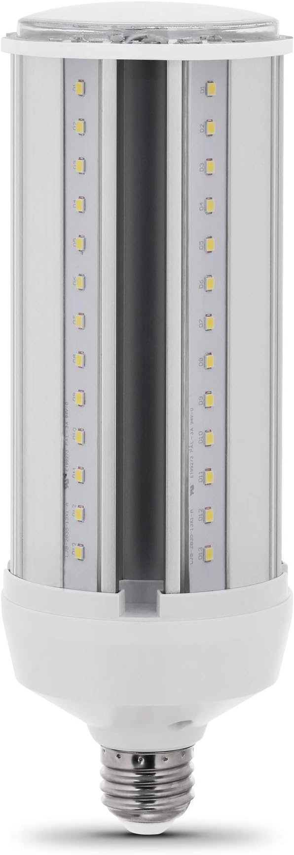 Feit Electric C4000/5K/LEDG2 300W Equivalent Mini Corn Bulb, Corn Cob High Output LED Light Bulb, E26 Base, 5000K Daylight, 3” x 3” x 7”