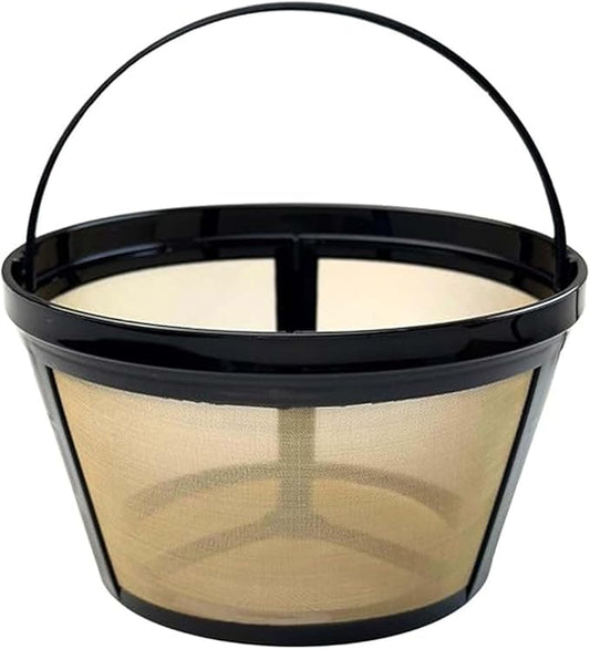 Blisshour Reusable Coffee Filter, fits Mr. Coffee 10-12 Cup Coffee Maker Coffee Filters for Mr Coffee Filter Basket (1 PCS)