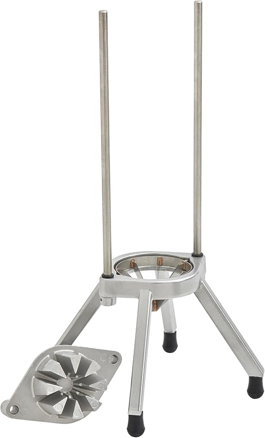 Commercial 6 Section Fruit and Vegetable Wedge Cutter, Stainless Steel Wedge Cutter, NSF Certified for Restaurants (29A-012-SIX)