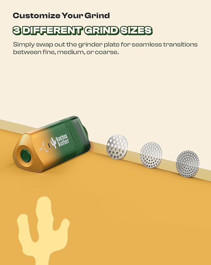 K2 Pro Electric Kitchen Grinder Automatic 3g Portable Spice Mill, Battery Powered Rechargeable Grinder For Kitchen Grinding up to 3 Grams - Gradient Green