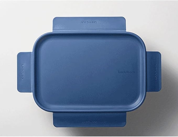 LocknLock LBF405RS12N Modular Plus Food Storage Container,24 set (12 containers & 12 Lids)- Navy