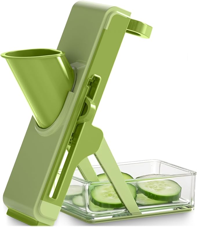 Eletronova Safe Mandoline Slicer for Kitchen, Vegetable Slicer for Kitchen