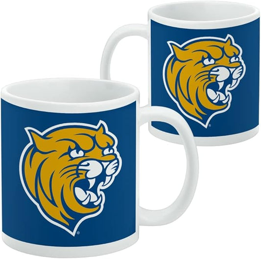 Johnson & Wales University Primary Logo Ceramic Coffee Mug, Novelty Gift Mugs for Coffee, Tea and Hot Drinks, 11oz, White