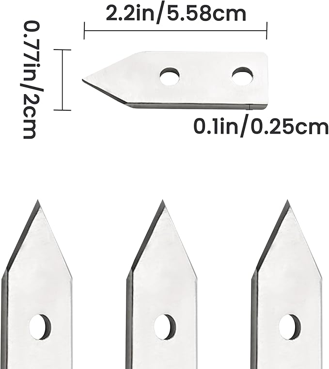 Commercial Can Opener Replacement Knife, 3 Pack Replacement Blade for #1 Can Opener, Compatible with Industrial Manual Can Openers, Easy to Replace