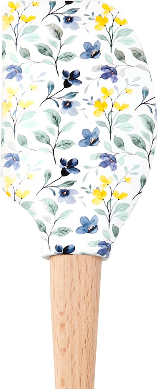Tovolo Wild Flowers Spatulart Spatula, Kitchen Utensil for Food and Meal Prep, Baking, Mixing, Turning, and More