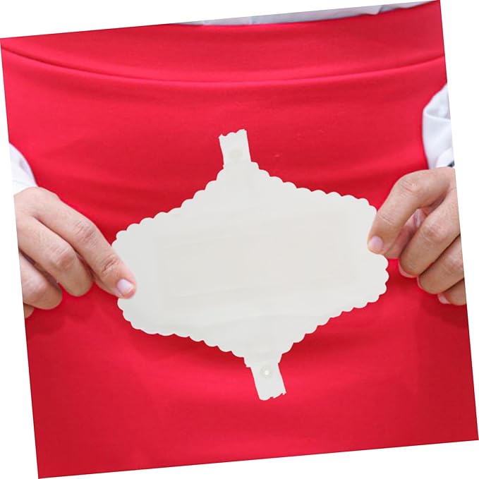 Yardwe 3Pcs Reusable Cotton Menstrual Pads Lace Edge Breathable Washable Sanitary Towels for Women with Button Snap to Prevent Leakage Soft and Thin Period Pads