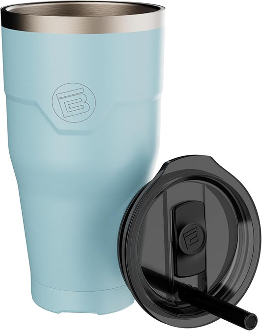 BOTE MagnePod Drinkware MagneTumbler includes Lid with Straw Drink Tumbler Magnetically attaches to Compatible SUPs Kayaks Floats Hangouts 32 oz Multiple Colors