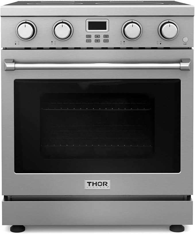 THOR Kitchen Professional 30-Inch Electric Range in Stainless Steel - Model ARE30
