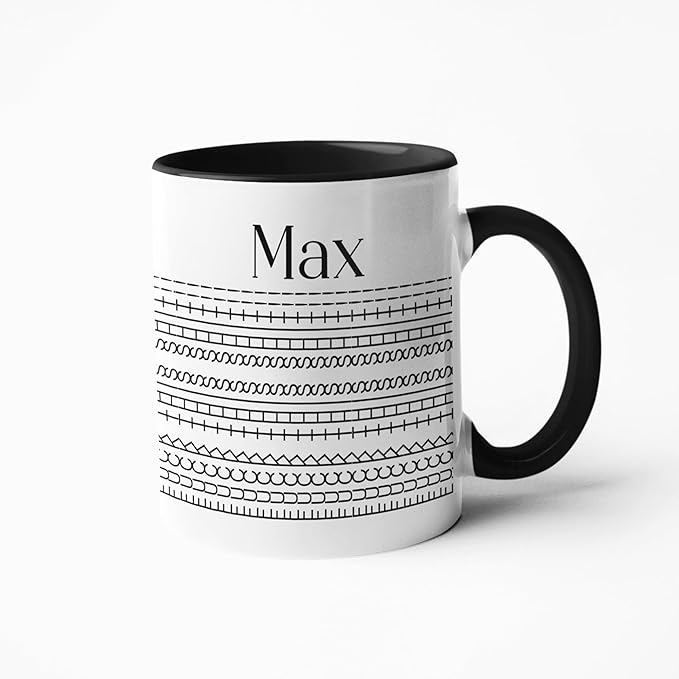 FK This Sht Funny Personalized Mug for Dad - Gifts For Fathers Day, Birthday, Christmas, Funny Daddy Hidden Message Cutsom Cup Gift From Daughter Son, Unique Ceramic Coffee Mug