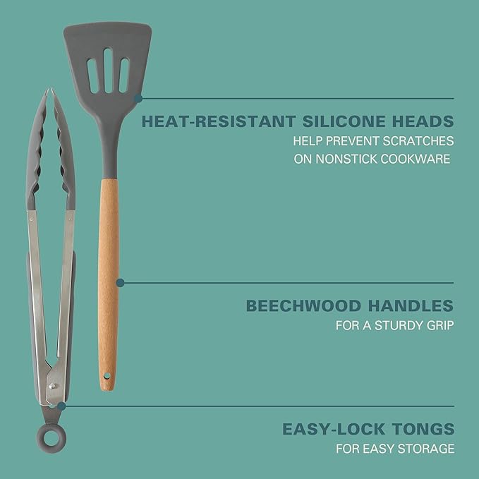 Gibson Home 137356.07 Kitchen tool, No size, Grey