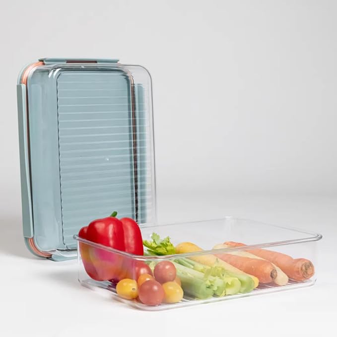 LocknLock LBF405RS12M Modular Plus Food Storage Container,24 set (12 containers & 12 Lids)- Mint