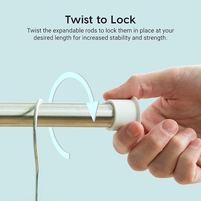 IRIS USA Clothes Drying Rack, Foldable & Extendable Rods for Large Laundry Loads, Collapsible Freestanding Laundry Drying Rack, Anti-Skid Feet, Portable Clothes Rack