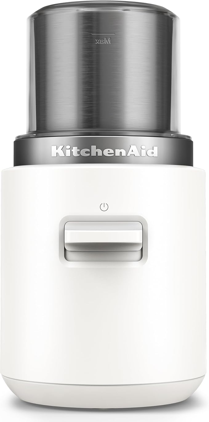 KitchenAid Go™ Cordless Blade Grinder - battery sold separately, KBGR100, Porcelain White
