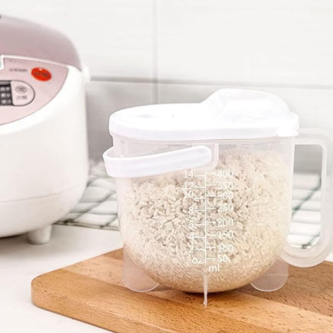 Rice Washer, Rice Cleaner Strainer Rice Washing Bowl Rice Colander Strainer with Handle for Kitchen