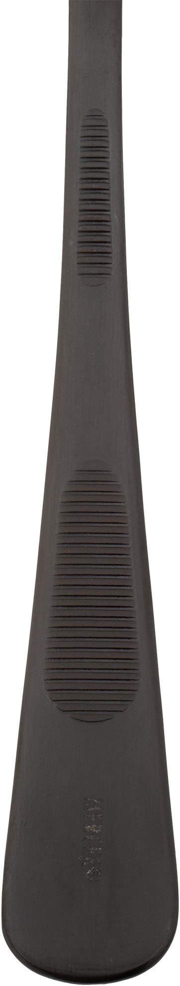 Mercer Culinary 18-8 Stainless Steel Plating Spoon, 7-7/8 Inch, Matte Black