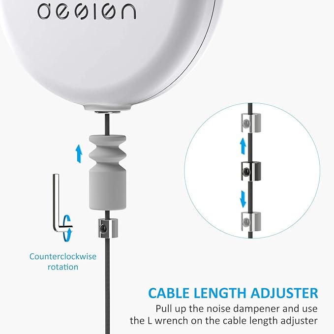 KIWI design VR Cable Management, 6 Packs VR Pulley System Compatible with Quest 3S/3/2/1/Pico/PSVR/PSVR2