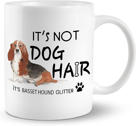 Basset Hound Mug - Dog Mom Coffee Mug for Women, Basset Hound Gifts