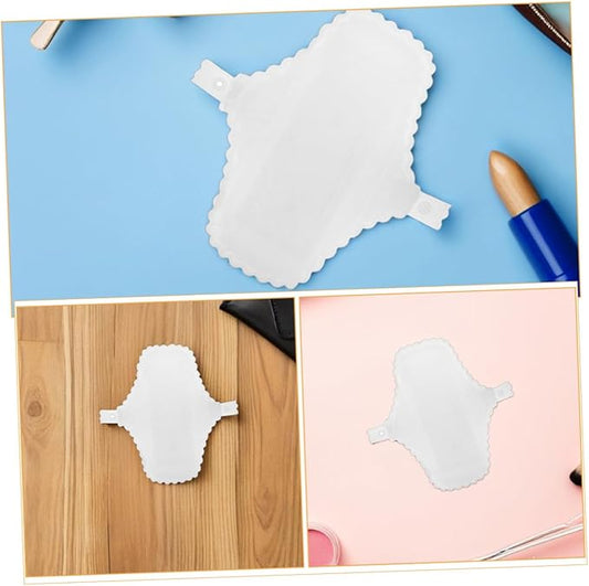 5pcs Reusable Cotton Menstrual Pads Lightweight Breathable Washable Period Towels for Women Sustainable Sanitary Napkins Soft Fabric Gentle Skin Quick Dry