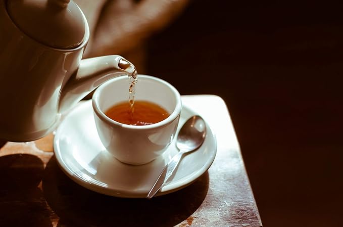 FIRE TEAS - Calming Sleep Tea - Organic Valerian Root, Lemongrass, Chamomile, Cardamom, Cinnamon, Ginger - Bedtime Herbal Tea For a Good Night's Deep Sleep -