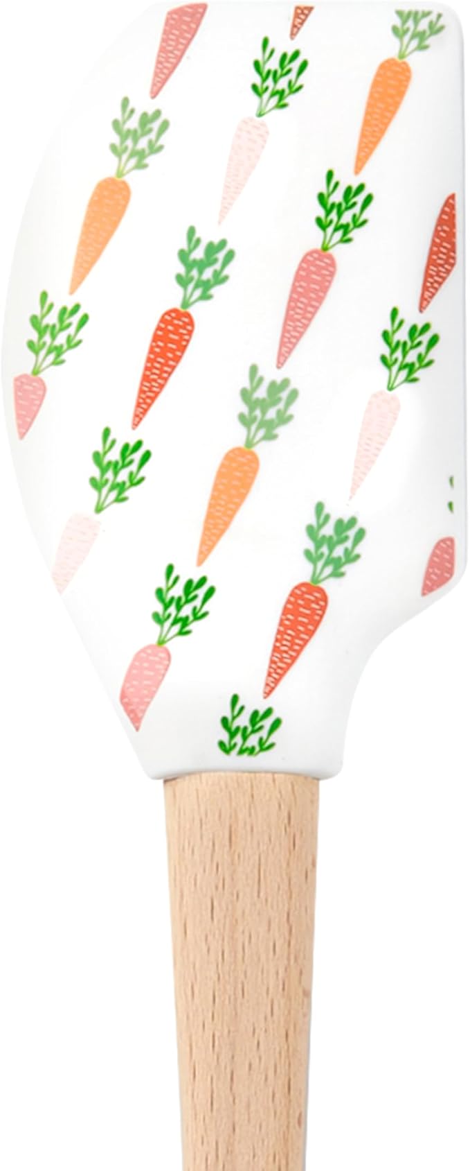 Tovolo Carrot Patch Spatulart Spatula, Kitchen Utensil for Food and Meal Prep, Baking, Mixing, Turning, and More