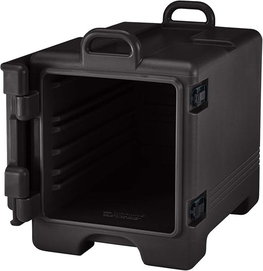 Cambro Insulated Food Pan Carrier - Hotbox and Food Warmer for Catering & Transport - Front Load UPC300 Series (Black)