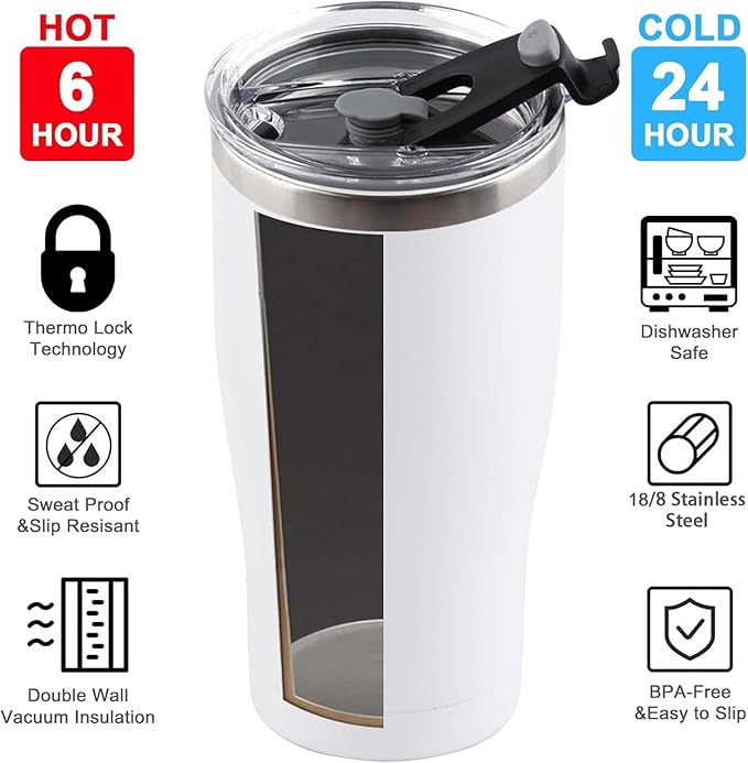 25 Pack 30oz Stainless Steel Tumblers Bulk Reusable Travel Mugs with Lid, Double Wall Powder Coated Coffe Cup for Home, Office, Outdoor Suitable for Vehicle Cup Holders Assorted Colors