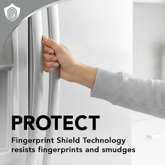Weiman Stainless Steel Cleaner and Polish - Protects Appliances from Fingerprints and Leaves a Streak-Free Shine for Refrigerator, Dishwasher, Oven & Grill, Cleaning Supplies, Microfiber Cloth
