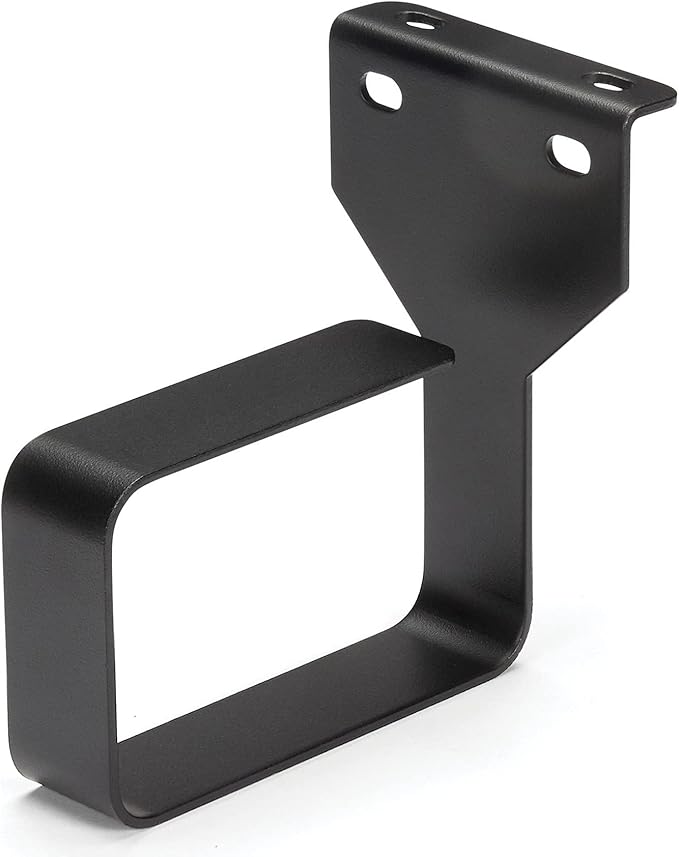 StarTech.com 2.4 x 3.9in Vertical Cable Management D Ring - 1.5U Metal D-Ring Hooks - Wire Organizer for 2 or 4-Post Network/Server Racks (CMHOOKMW) Black