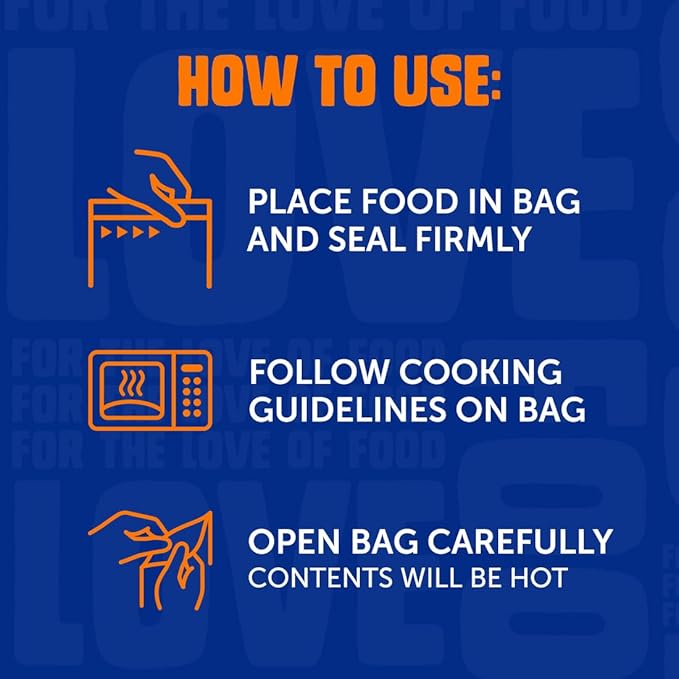 Ziploc Zip 'n Steam Food Storage Cartons for Meal Prep, Healthy Meals in Minutes, Microwave Safe, 10 Count