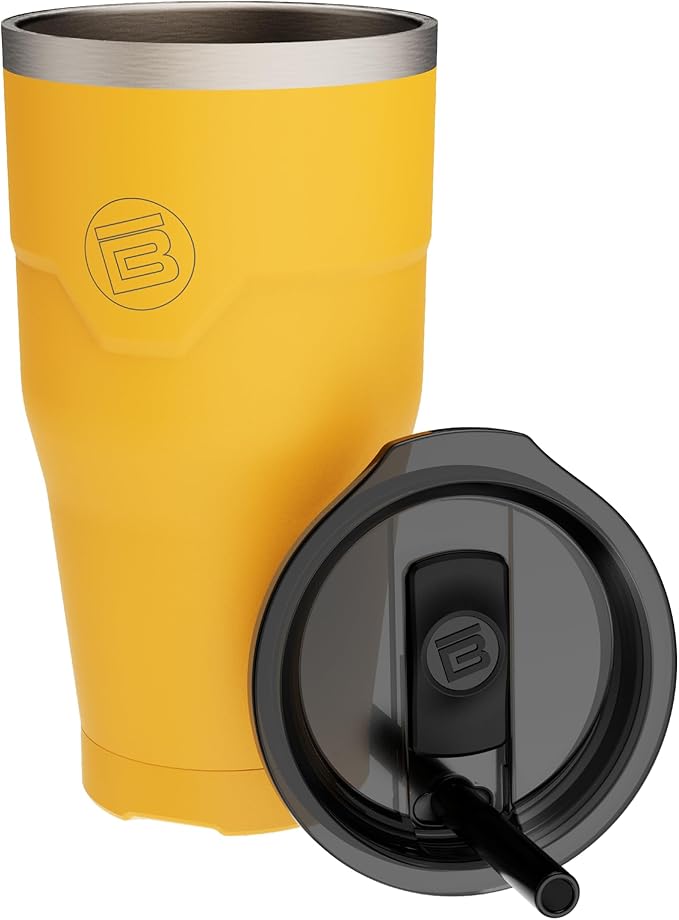 BOTE MagnePod Drinkware MagneTumbler includes Lid with Straw Drink Tumbler Magnetically attaches to Compatible SUPs Kayaks Floats Hangouts 32 oz Multiple Colors
