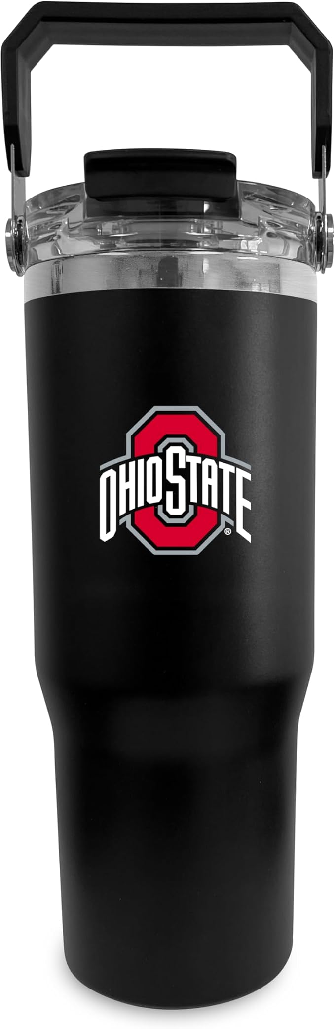 The Fanatic Group Ohio State University 32oz Bucket Handle Tumbler - Black