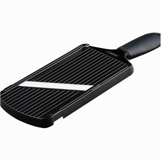 Kyocera CSN-252BK EXP Soft Grip Kitchen Mandoline Slicer, One, Black
