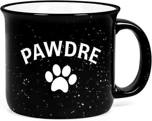 Cabtnca Dog Dad Christmas Gifts for Men, Pawdre Mug, Dog Fathers Day Birthday Christmas Gifts, Fur Dad Coffee Mug, 15 Oz