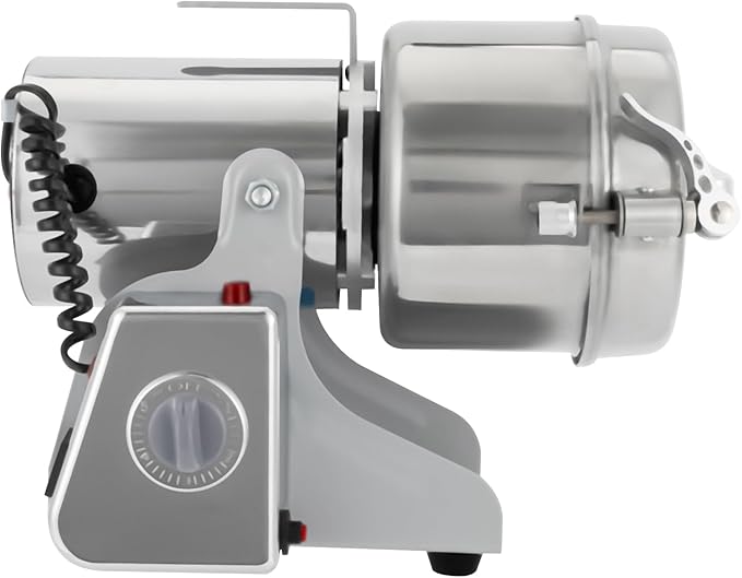 1000g Electric Grain Grinder Mill, 3600W Dry Cereals Pulverizer Commercial Superfine Grinding Machine 50-300 Mesh for Spices, Coffee Beans, Seasonings Timing 1-5 Minutes (1000g/3600W)