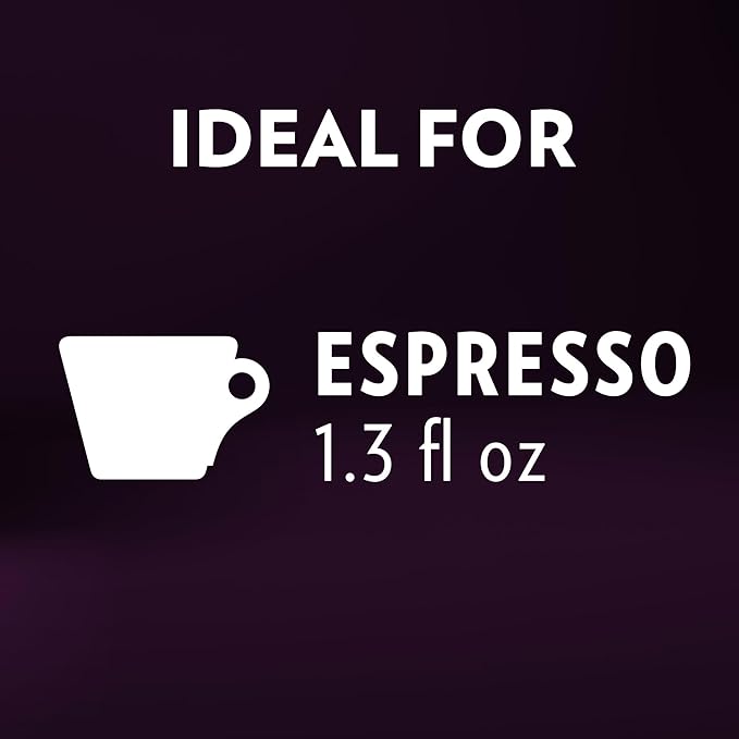 Lavazza Expert Espresso Intenso Double Shot Capsules, Dark Roast, Arabica and Robusta Blend, Compatible with Lavazza Classy Machines (36 Capsules) (Pack of 2)