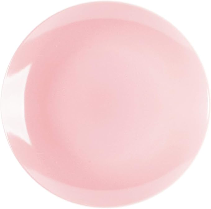 Stoneware Coupe Shape Dinner Plate 10.5 inch- Set of 6, Very Rose