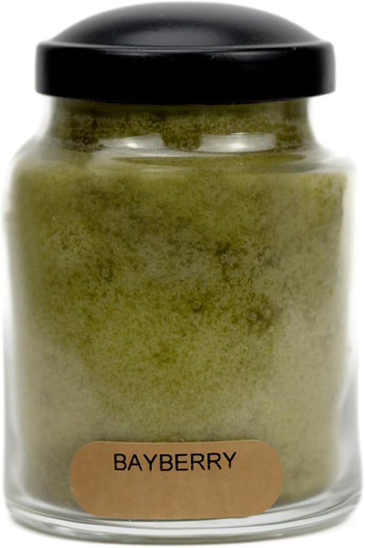 A Cheerful Giver - Bayberry Baby Scented Glass Jar Candle (6oz) with Lid & True to Life Fragrance Made in USA