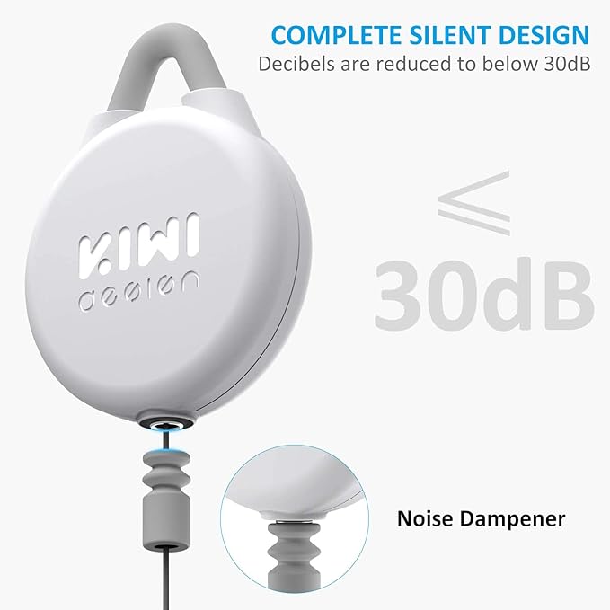 KIWI design VR Cable Management, 6 Packs VR Pulley System Compatible with Quest 3S/3/2/1/Pico/PSVR/PSVR2
