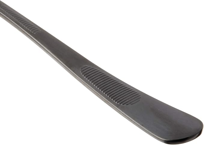 Mercer Culinary 18-8 Stainless Steel Plating Spoon, 9 Inch, Matte Black