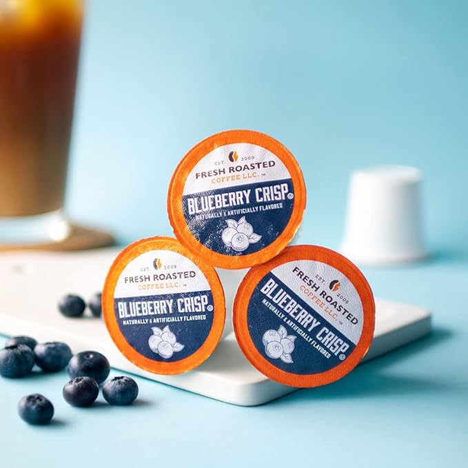Fresh Roasted Coffee, Fun Flavors, Flavored Coffee Pod Variety Pack, K-Cup Compatible, 24 Count